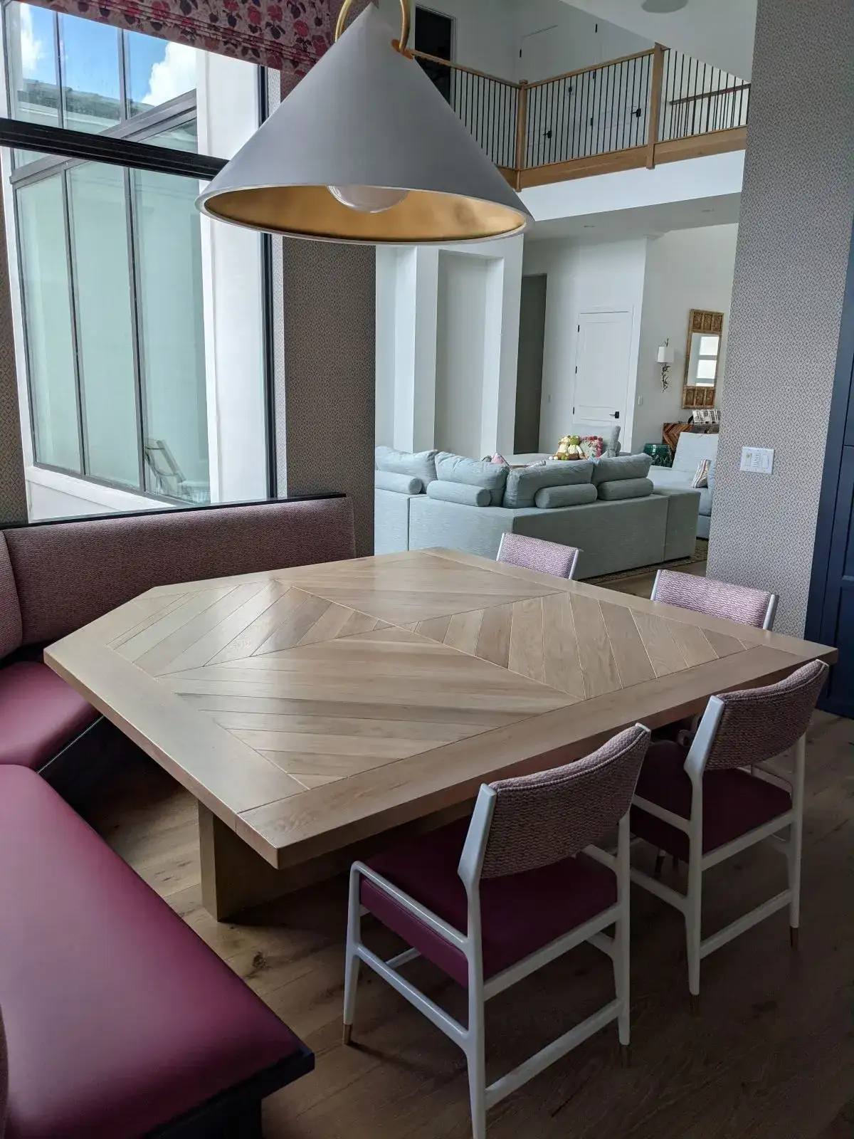 White oak table top